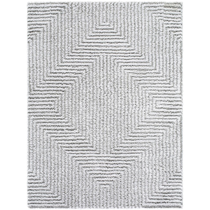 Tapis lavable à la machine Kellen, Rectangle 5 pi 3 po x 7 pi