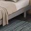 Taille simple convenant à une base de lit plateforme flottante de conception moderne (gris)-117167528