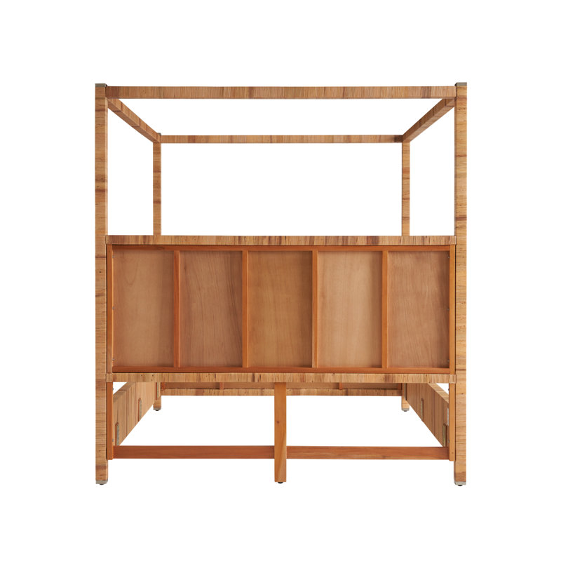 Rattan Standard Bed, King