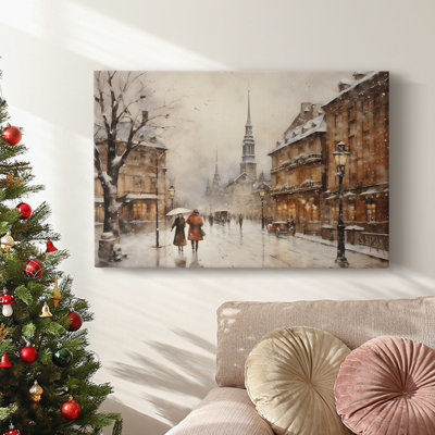 Christmas Holiday Arts - Toile tendue avec châssis