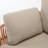 [Set of 2] 36" Iron Lounge Chair with Rope Weave Design and Plush Cushions-1625887488