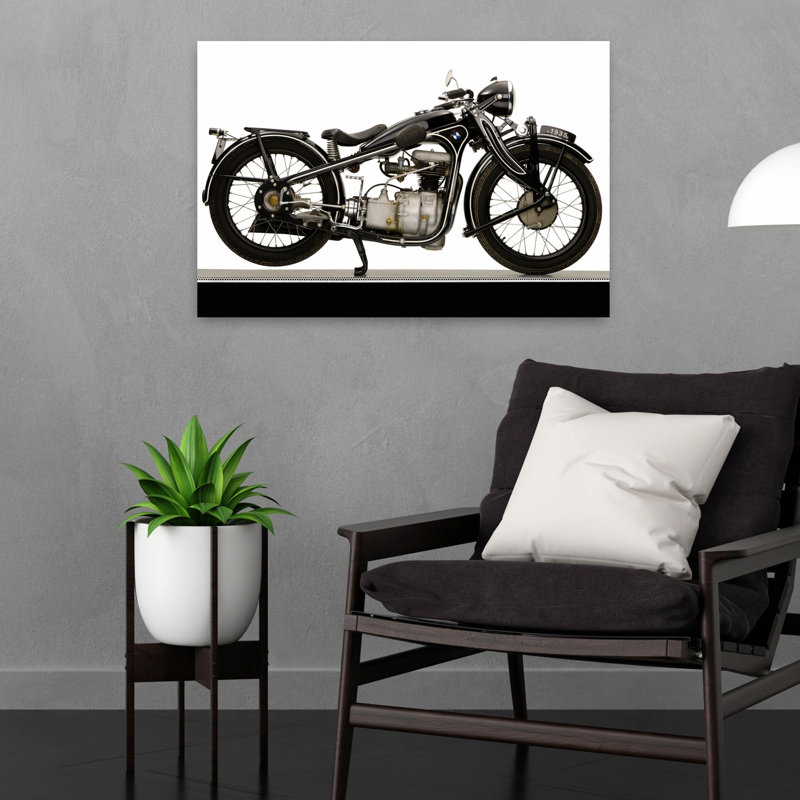 «1935 Bmw 198Cc R2 Classic Abstract Landscape Nature», art mural, H 16 po x l 24 po