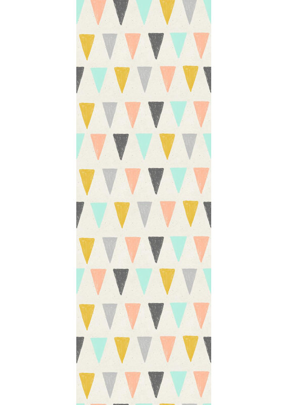 Rouleau de papier peint adhésif amovible L 8,33 pi x l 25 po Avent, L 4,17 cm x l 25 cm