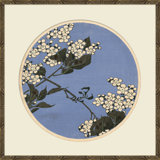 Cherry Blossom Woodblock III Giclee Print by Soicher Marin Archives