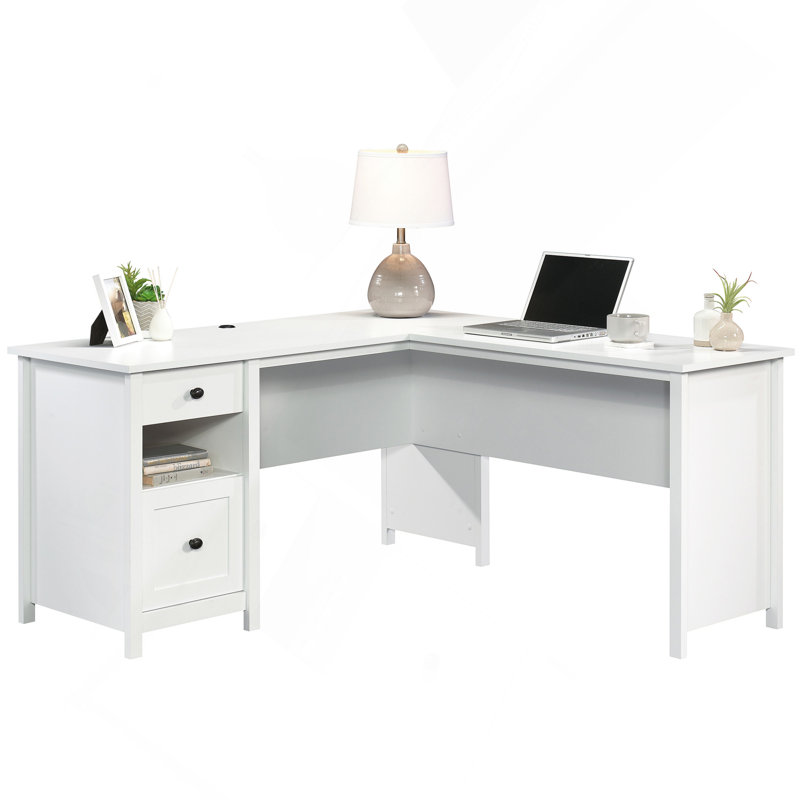 Bureau en L, finition