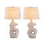 Lampe de table Tanyjah, ensemble de 2