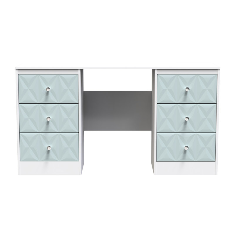 Ceinwen Dressing Table, Duck/White