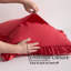 Taies décoratives à volants en microfibre brossée, taies décoratives à fermeture d'enveloppe, paquet de 2-132954631-132954634