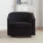 Accent Chairs,Oversized 360 Swivel Armchair(Seat Area:16.69"D x 25.98"W),Modern Comfy Reading Chairs for Living Room with Metal Base,Performance Fabric in Charcoal Gray-272185674