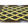 Tapis jaune / noir Axbridge