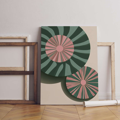 Superbe peinture sur toile décorative de 19,7 po x 27,6 po | 100% toile avec cadre 100% bois (épaisseur: 0,8 x 1,2 pouces) | Parfaite pour le salon, la chambre à coucher ou le bureau, cette œuvre d'art élégante convient à tout espace