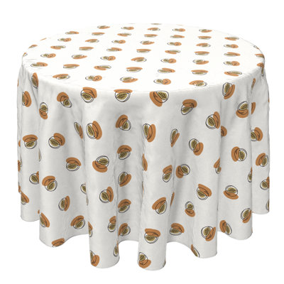 Fabric Textile Products, Inc. Round Tablecloth, 100% Cotton, 60 Round", Simple Melons