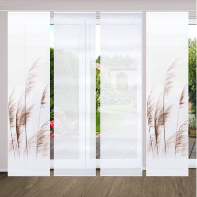 Semi Sheer Sliding Panel