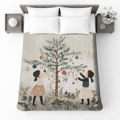 Couvre-lit matelassé pour enfants