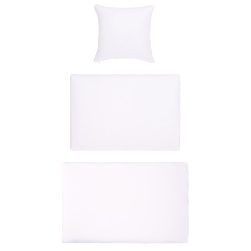 Housse de coussin Melrose, Blanc