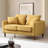 57" W chenille loveseat-342370676