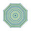Parasol de marché Broadmeade octogonal Sunbrella-755160773