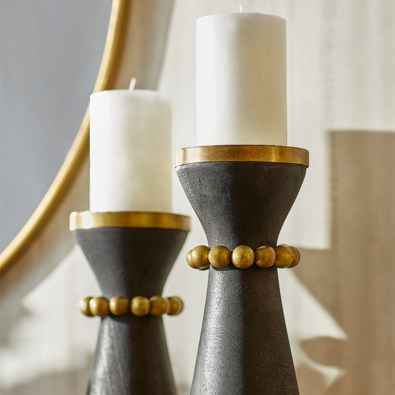 Harmony Metal Round Mirror, Gold