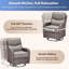 Ensemble de conversation pour patio en osier 6 pièces avec coussins de 6 po Wickes Haven-120284887-120284889