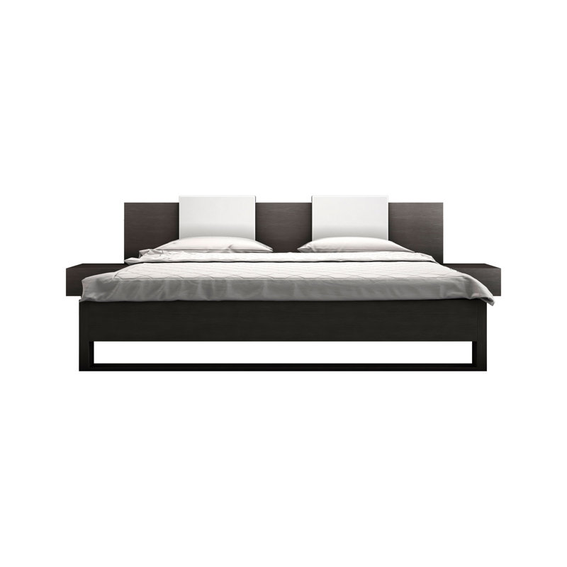 Monroe Storage Bed, Queen, Wenge Black