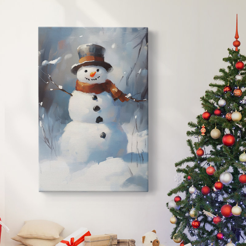 Art des Fêtes de Noël - Toile tendue avec châssis - série 2-CCGCLXX, H 60 po x l 40 po