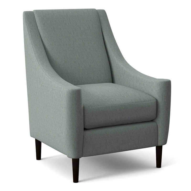 Essentials Armchair, Silver Polyester 71608L81, City Dark
