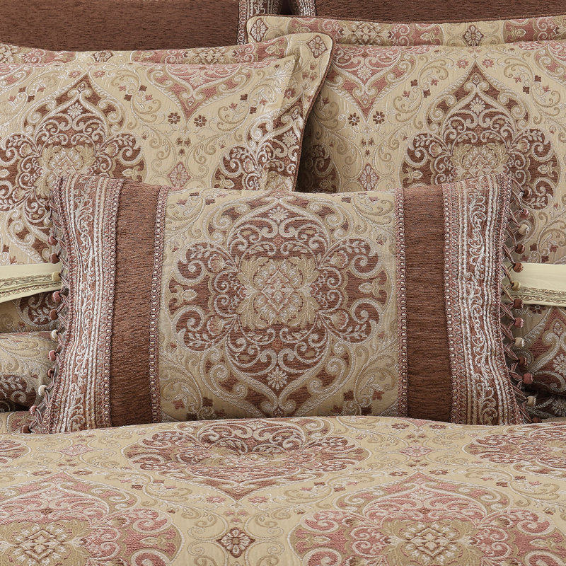 Coussin décoratif Weston - Terracotta Boudoir
