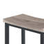 Ensemble de table de bar 59 po et table de salle à manger en bois 5 pièces, avec prise de courant, lumière DEL, tabourets de selle, chaises rembourrées et décoration en cristal-240763590-240763584