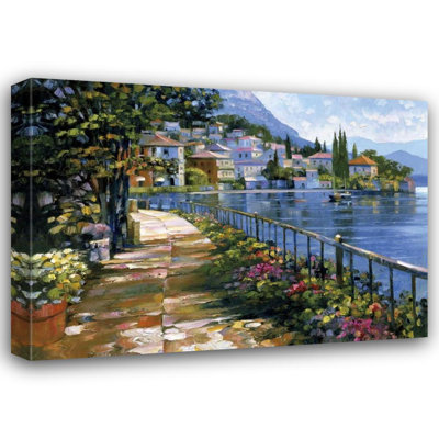 Art sur toile tendu Lark Manor ™ Behrens, Howard, Sunlit Stroll