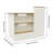 Modern Reception Desk, Reception Counter, Modern Reception Desk With Lockable Drawer