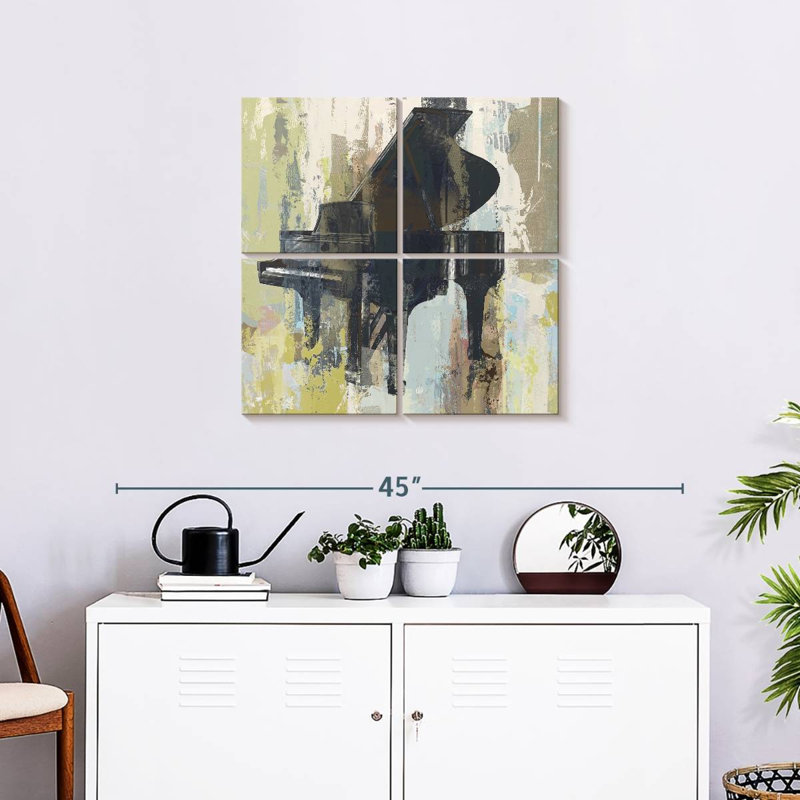 Abarca Bluebird Piano, 26" H x 26" W