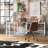 Montreal L-Shaped Metal Base Writing Desk-1548643184