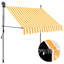 Dakota Fields Fabric Cover Retractable Patio Awning-1554413782