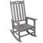 Chaise berçante de patio pour l'extérieur, chaise berçante surdimensionnée avec siège large et dossier haut, chaise berçante lisse à haut dossier-1686317072