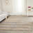 Abhay Hand Woven Cotton/Jute Striped Rug in Natural/Blue-1874915362