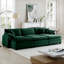 Canapé modulaire surdimensionné Boneless, avec 3 repose-pieds pouvant servir de canapé-lit, canapé 3 places avec 3 repose-pieds-1194474574