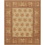 Has Hali One-of-a-Kind Rectangle 7'6" X 9'3" Hand Knotted Area Rug
