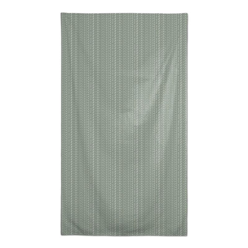 Harigovind Geometric Tablecloth, Green