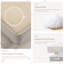 Ensemble de mobilier de jardin en résine tressée, canapé d'angle 3 pièces avec pouf et table basse en verre, coussins antidérapants résistants aux intempéries, housses protectrices, beige-511887489-511887518