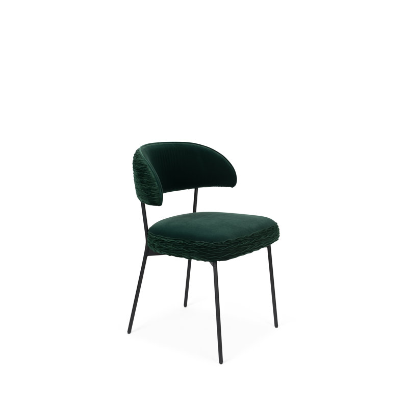 Chaise d'appoint rembourrée The Winner, Rose