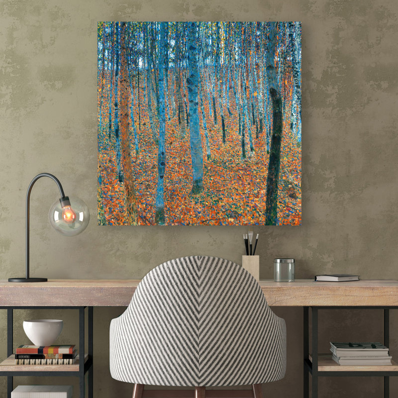 Beech Grove I by Gustav Klimt - Wrapped Canvas Art Prints, 70cm H x 70cm W x 4cm D