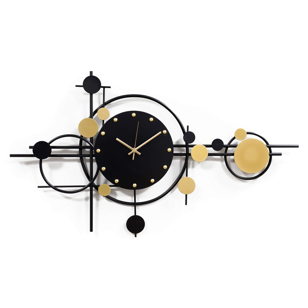 Analoge Wanduhr Somonauk 47 cm Geräuschlos