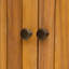 Armoire d'extérieur à lattes, armoire d'appoint