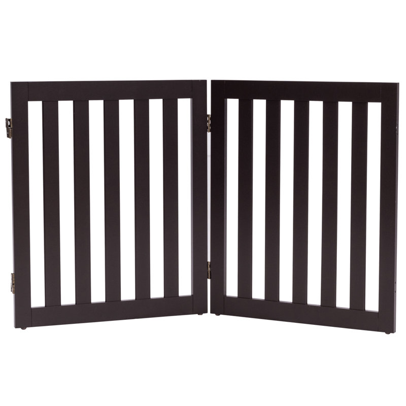 Wood Free Standing Pet Gate