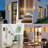 Modern 15W Bubble Glass Black LED outdoor Wall Sconce-1pack