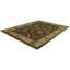 Floral Area Rug in Brown