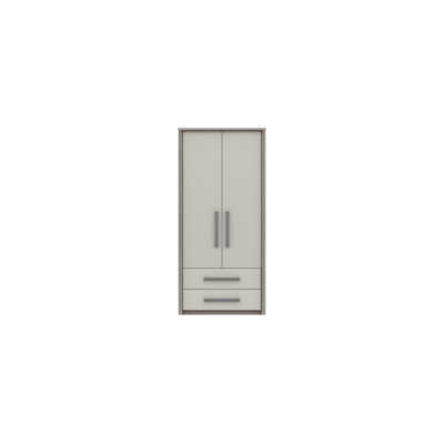 Colville 2 Door Manufactured Wood Wardrobe