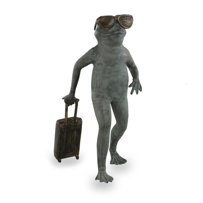 Frog Metal Garden Statue