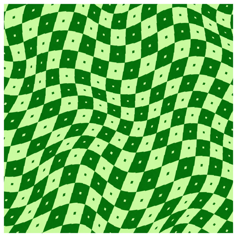 Tapis de bain Green Wavy, L 34 po x L 21 po
