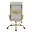 Fauteuil de bureau en cuir Humairaa-1103856403